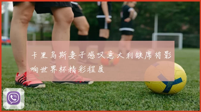 卡里乌斯妻子感叹意大利缺席将影响世界杯精彩程度