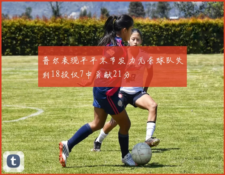 普尔表现平平末节发力无奈球队失利18投仅7中贡献21分